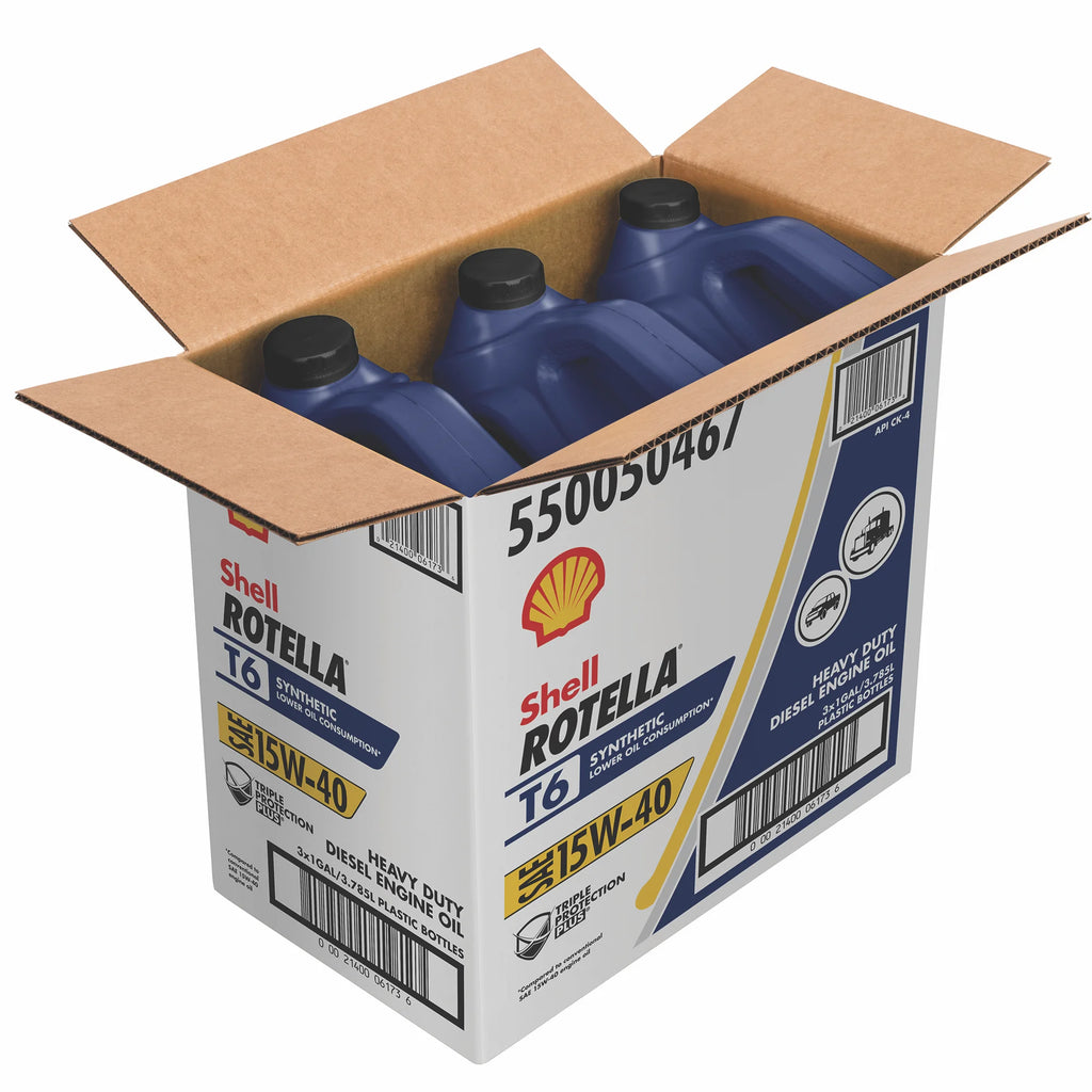 3 Pack Case Full Synthetic Diesel Engine Oil U487