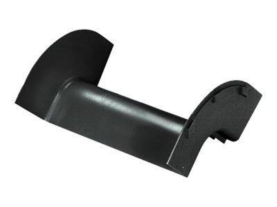 Black ABS Plastic Cable Raceway Outside Elbow Fitting W75236