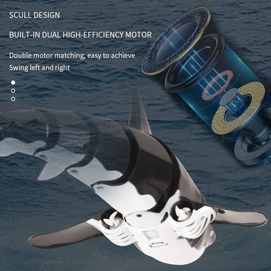 Remote Control Shark Toy with LED Light Y5007