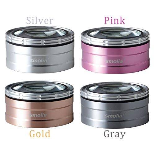 Gray LED Magnifier with USB Rechargeable Battery I4202