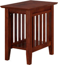 Walnut Chair Side Table O38681