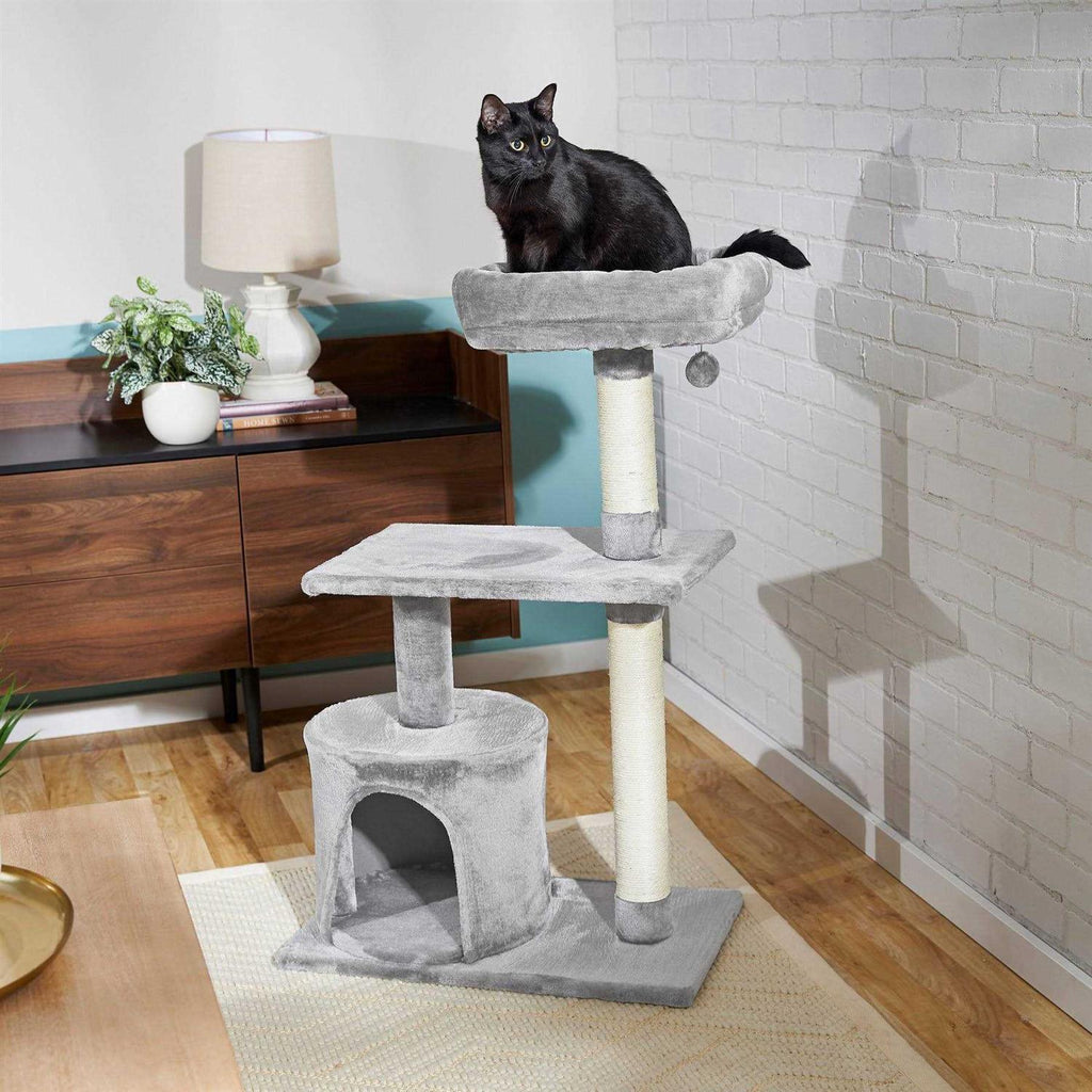 38-in Cat Tree with Condo, Top Perch and Toy C772