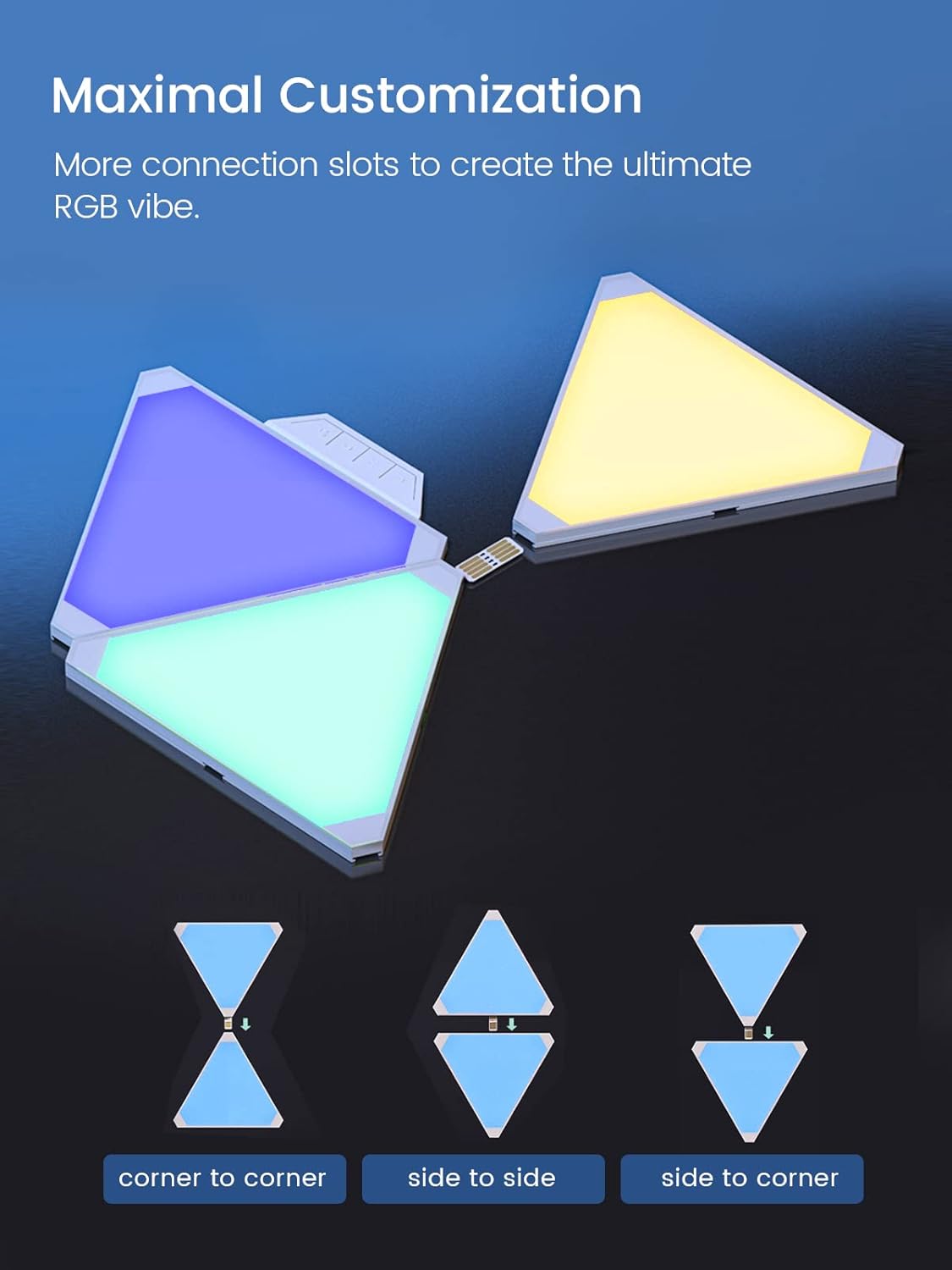 Smart Gaming Lights 6pcs T256833