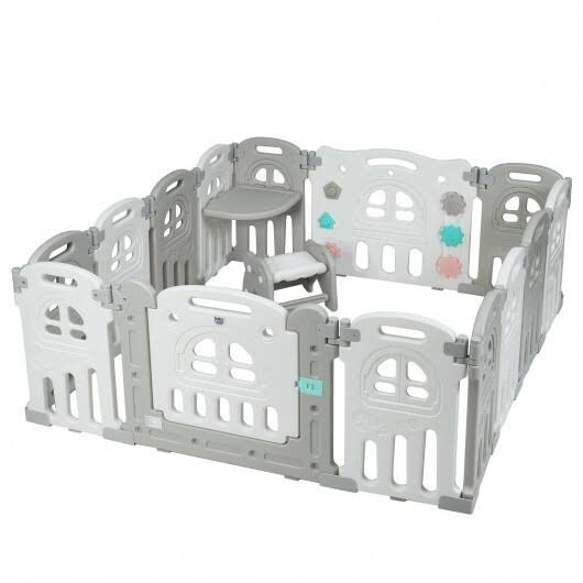 Foldable Baby Activity Centre Playpen Y3706