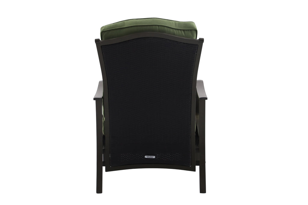Steel Outdoor Recliner with Cushions G20461