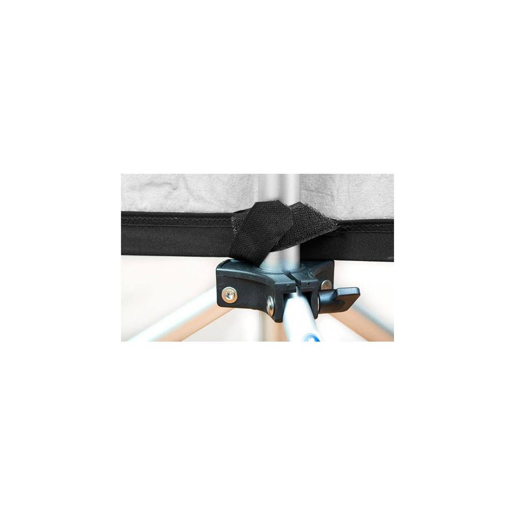 Collapsible/Reversible Background 5x6 ft Black/White M8807