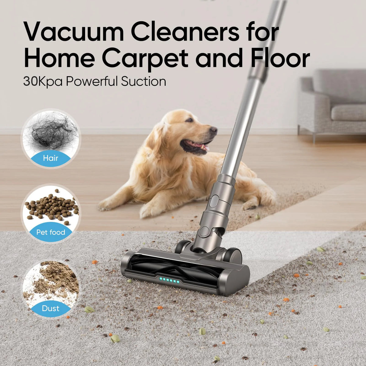 Cordless Stick Vacuum Cleaner U205