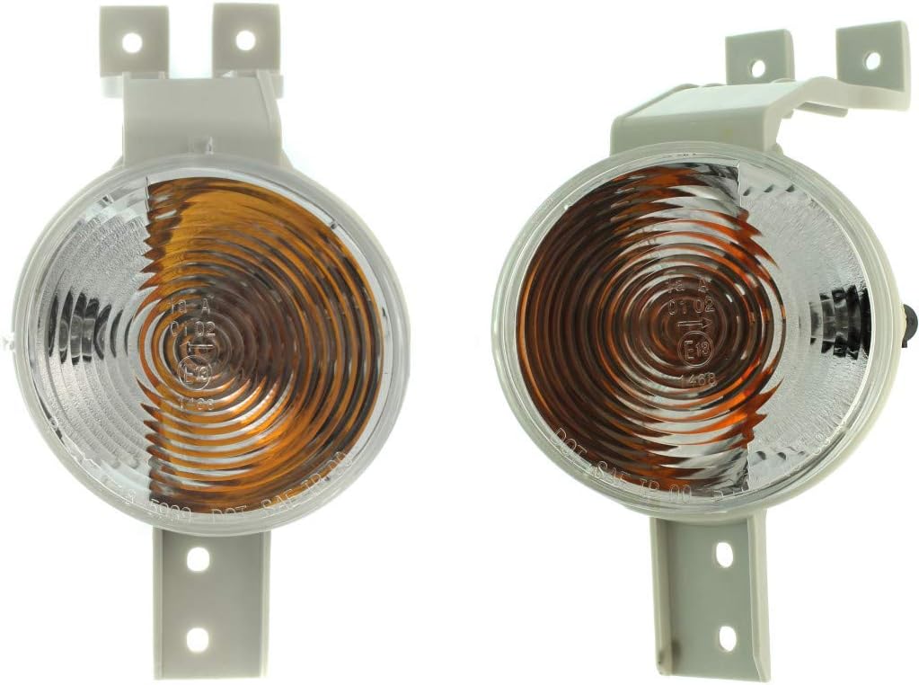 Parking Signal Light Assembly Unit Pair Pack of 2 F63235
