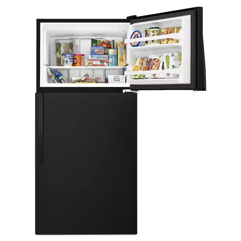 Black Top Freezer Refrigerator T698