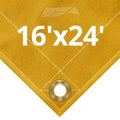 10 oz Tan Canvas Tarps 16 x 24 C59729