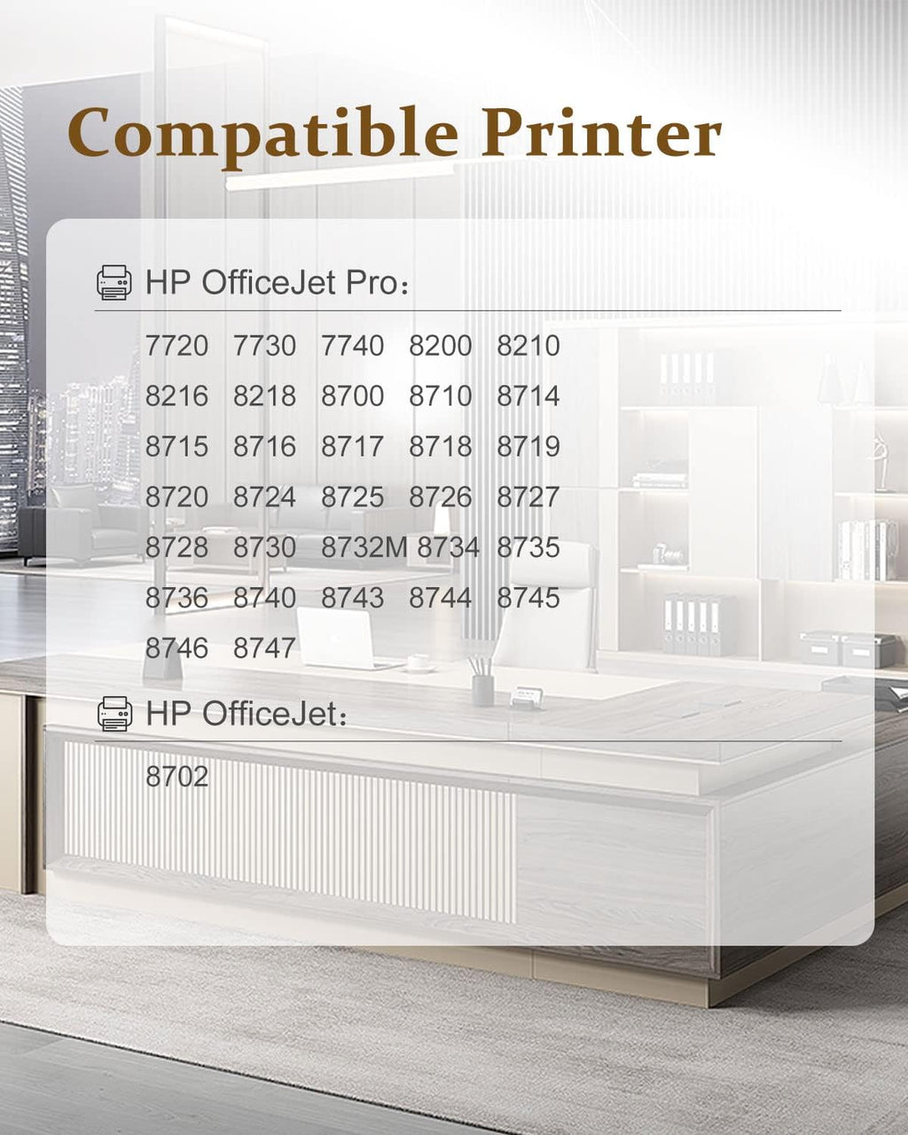 Remanufactured Ink Cartridge 4-Pack for HP Officejet Pro Printers X28669