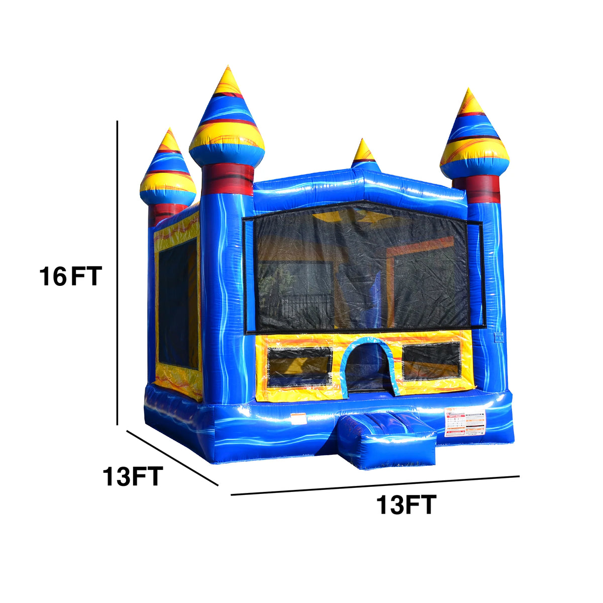 Commercial Grade Bounce House with Blower 13x13 Z267