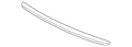 Silver Spoiler Assembly Trunk C92834