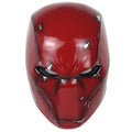 Metallic Effect Red Hood Mask Deluxe Cosplay Prop Y22071