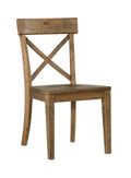 Brown Dining Side Chair Set of 2 D91633