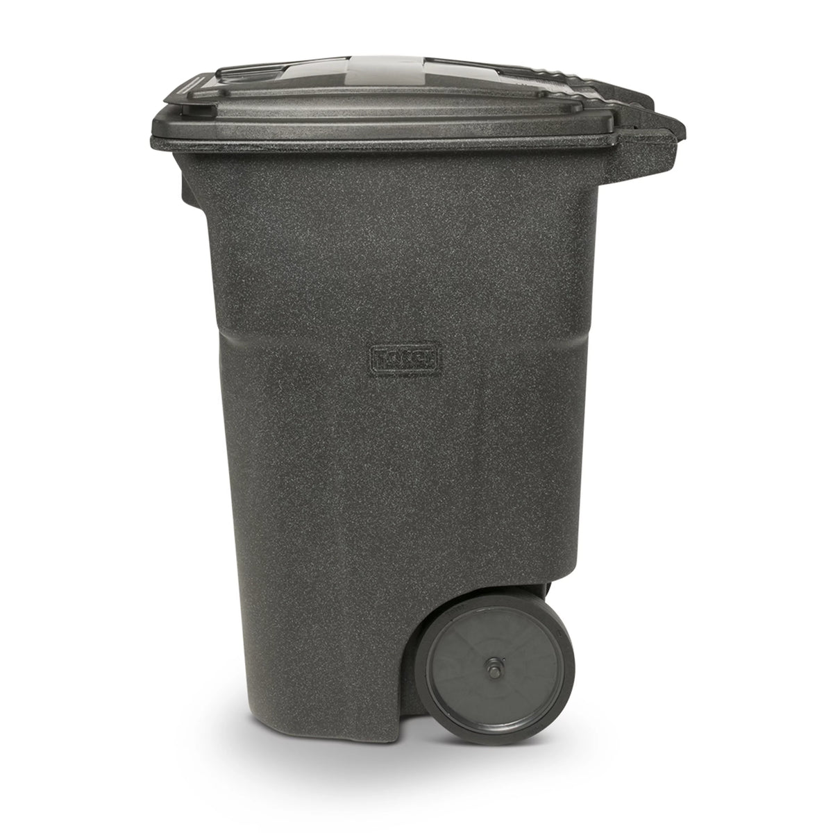 64 Gal. Trash Can with Quiet Wheels and Lid G3605