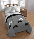 3 Pieces Bedding Sets with Comforter Flat Sheet Fitted Sheet Pillow Case G248206