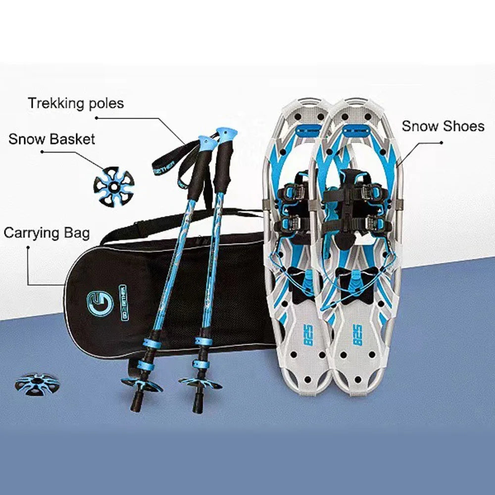 Lightweight Aluminum Alloy Snowshoes Set L940034