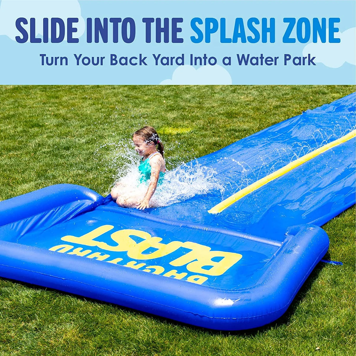 30' Waterslide with Splash Zone P8619