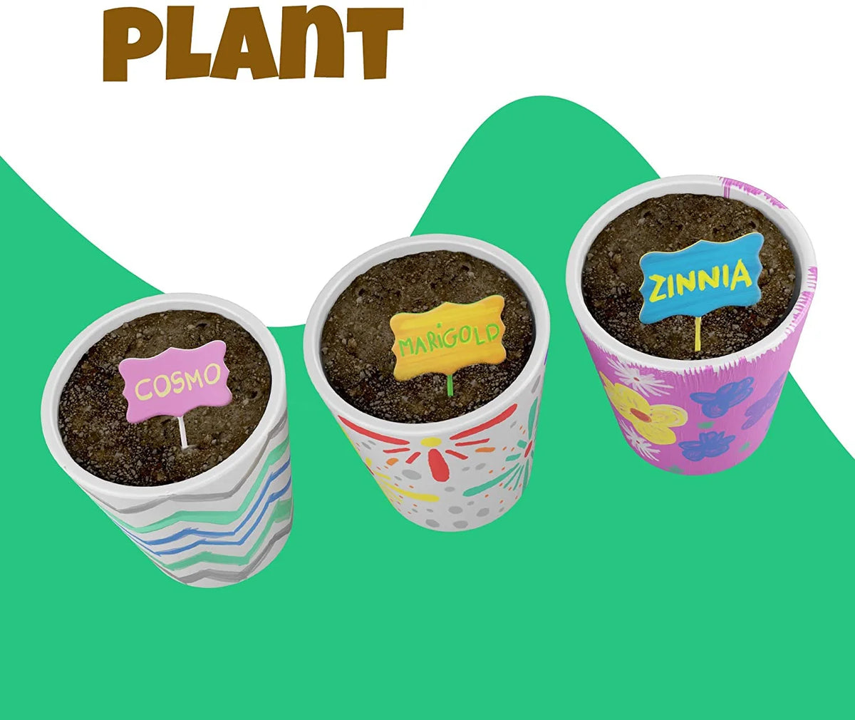 Paint & Plant Stoneware Flower Growing Kit G44941