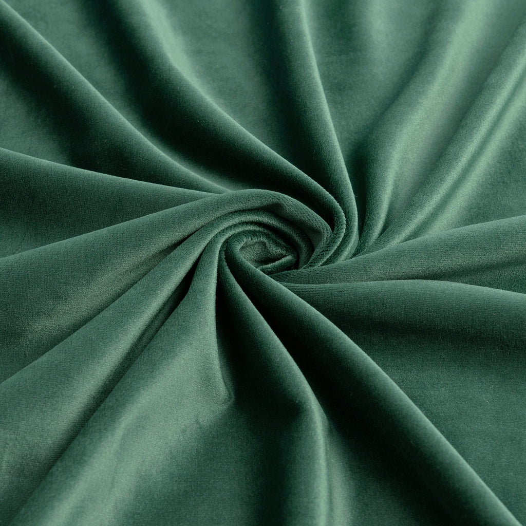 Dark Green Velvet Upholstered Swivel Office Chair U996