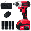 20V Cordless Brushless Impact Wrench with 4.0 Ah Battery T84852