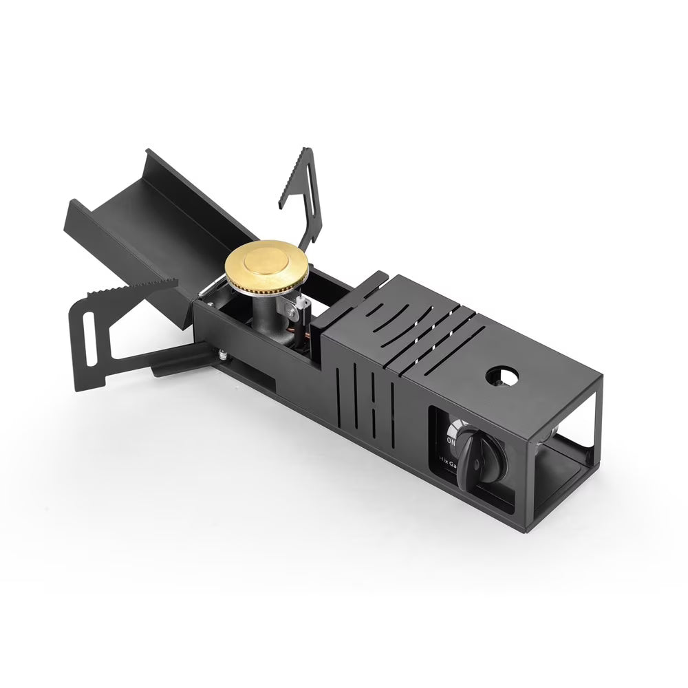 Portable Folding Butane Camping Stove with Piezoelectric Ignition G122