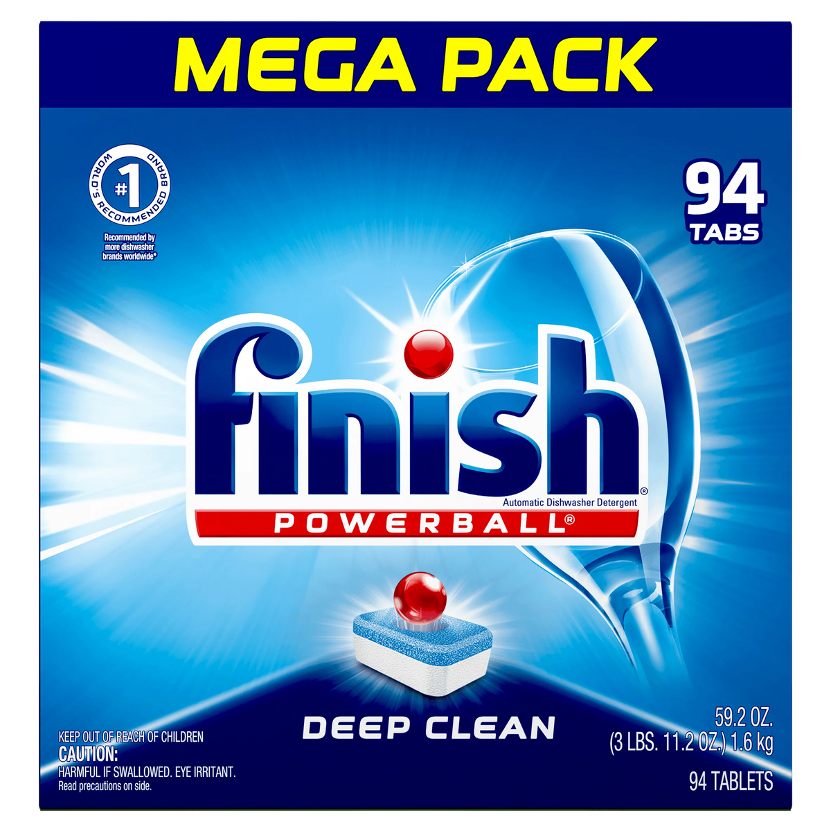 94 Count Fresh Scent Dishwasher Tabs W29500