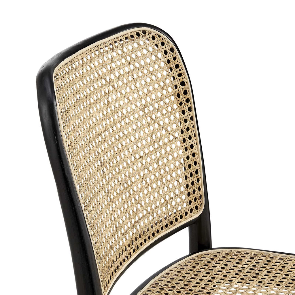 Black Wood Dining Side Chair M104822