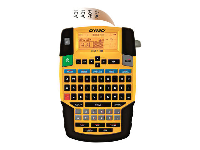 Thermal Transfer Labelmaker Roll (0.75 in) Black N780