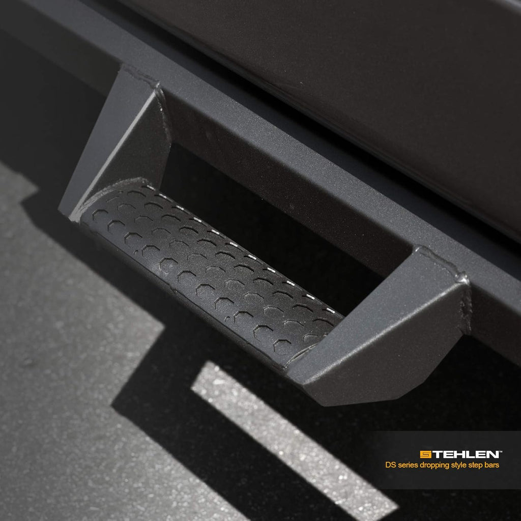 Matte Black Nerf Bars Running Boards for Ford F150 Super Duty T336502
