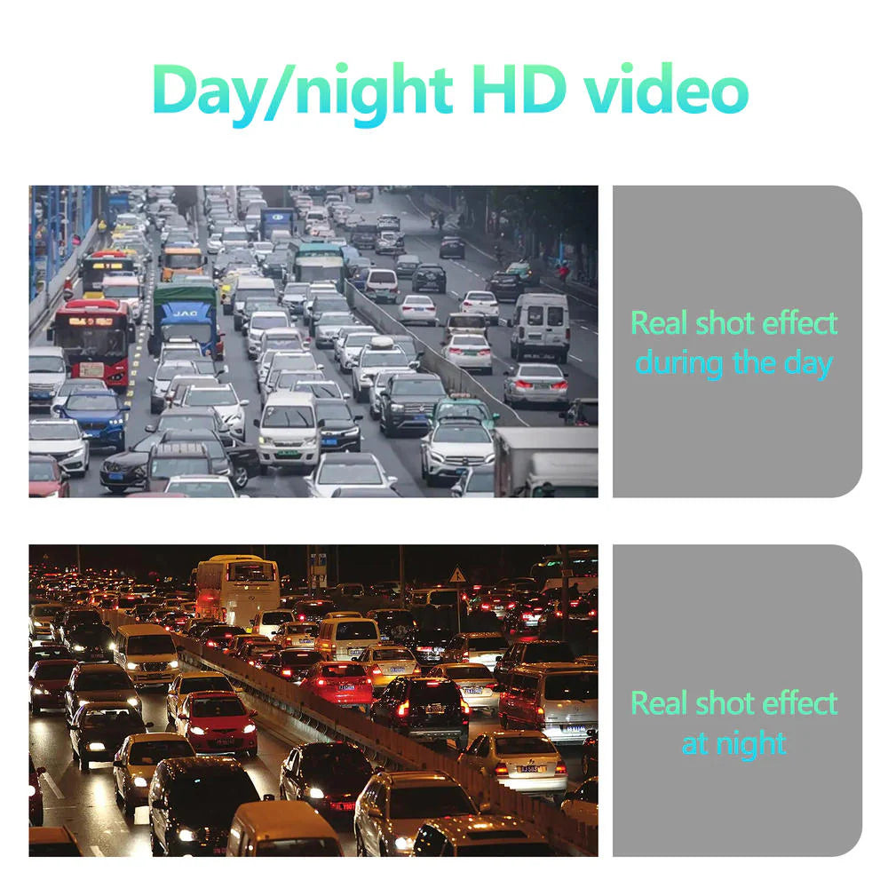 10.26 inch Dash Cam Rear View Camera IPS Color Screen Car DVR H107