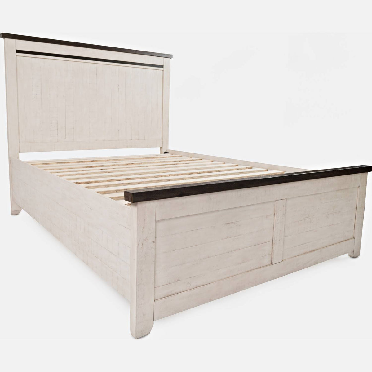 Vintage White King Panel Headboard U9050