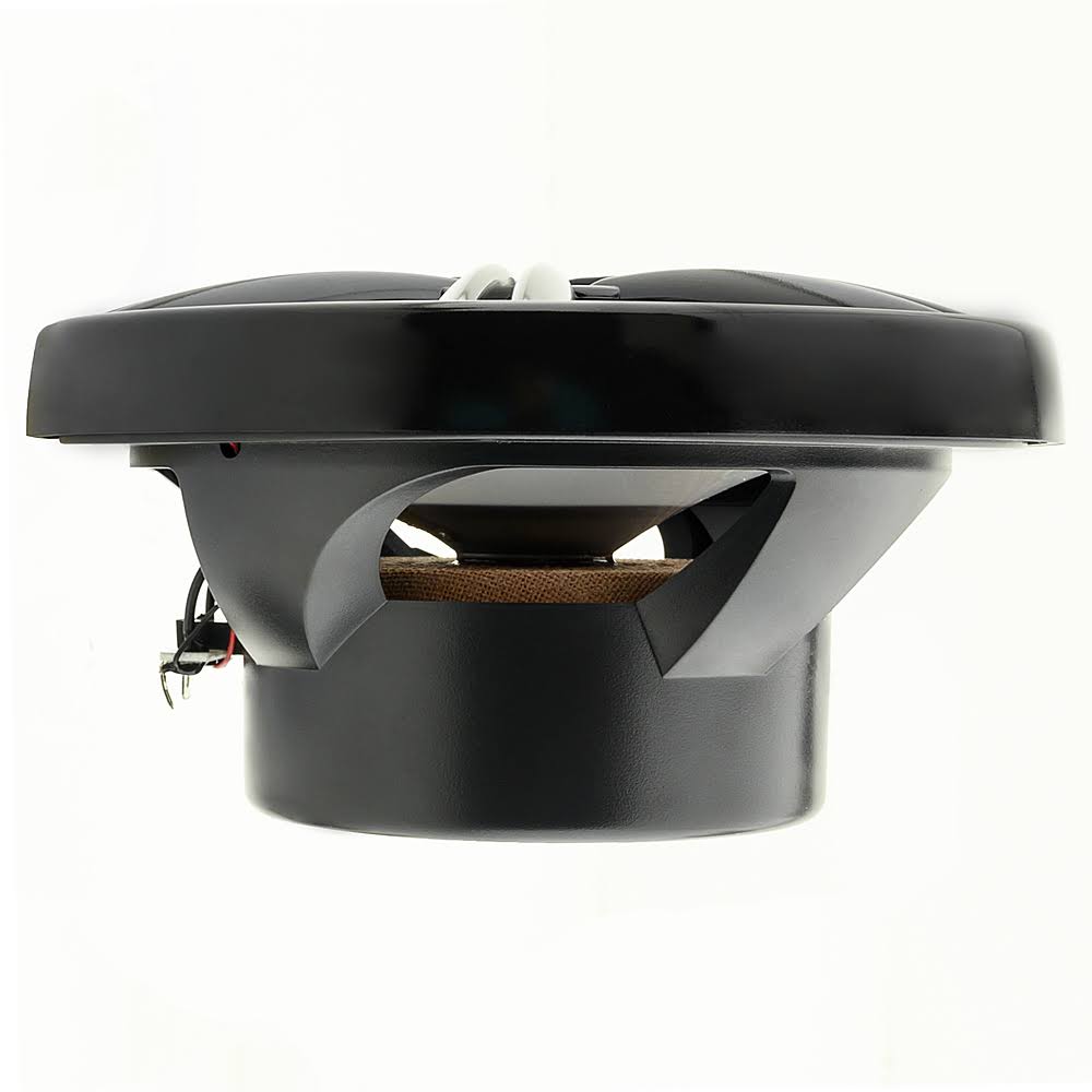 6.5x22 Marine Coaxial Speakers with RGB LEDs Black H878