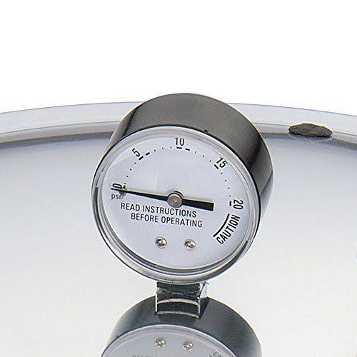 16-Quart Aluminum Pressure Cooker/Canner V4025