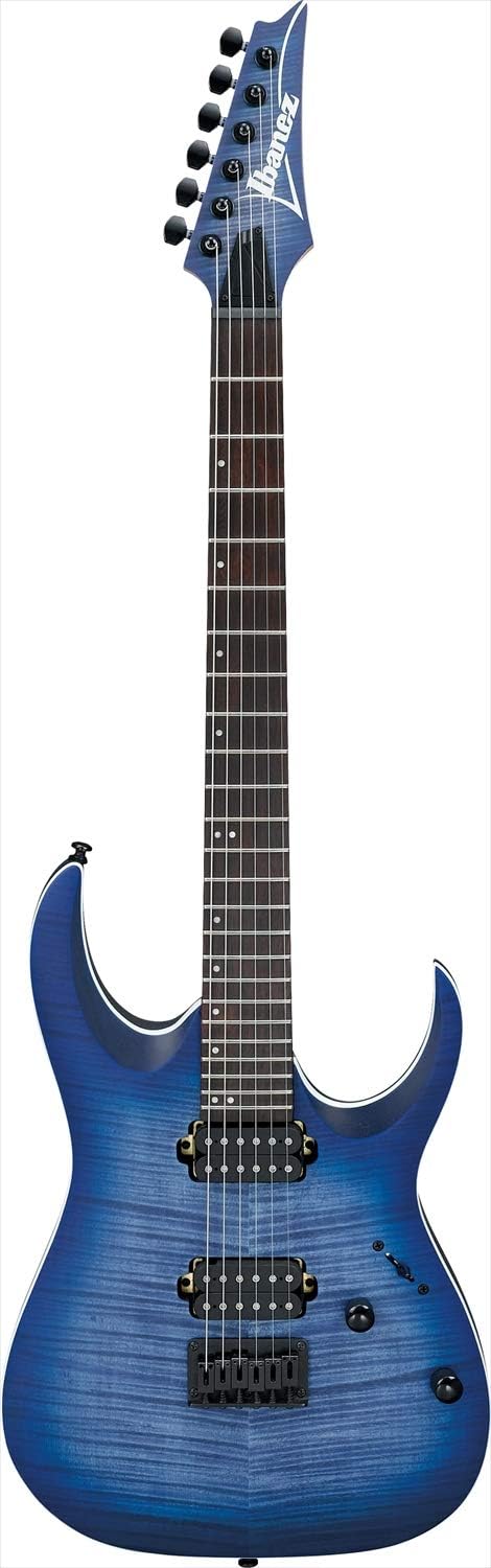 Flat Blue Lagoon Burst Electric Guitar R3388