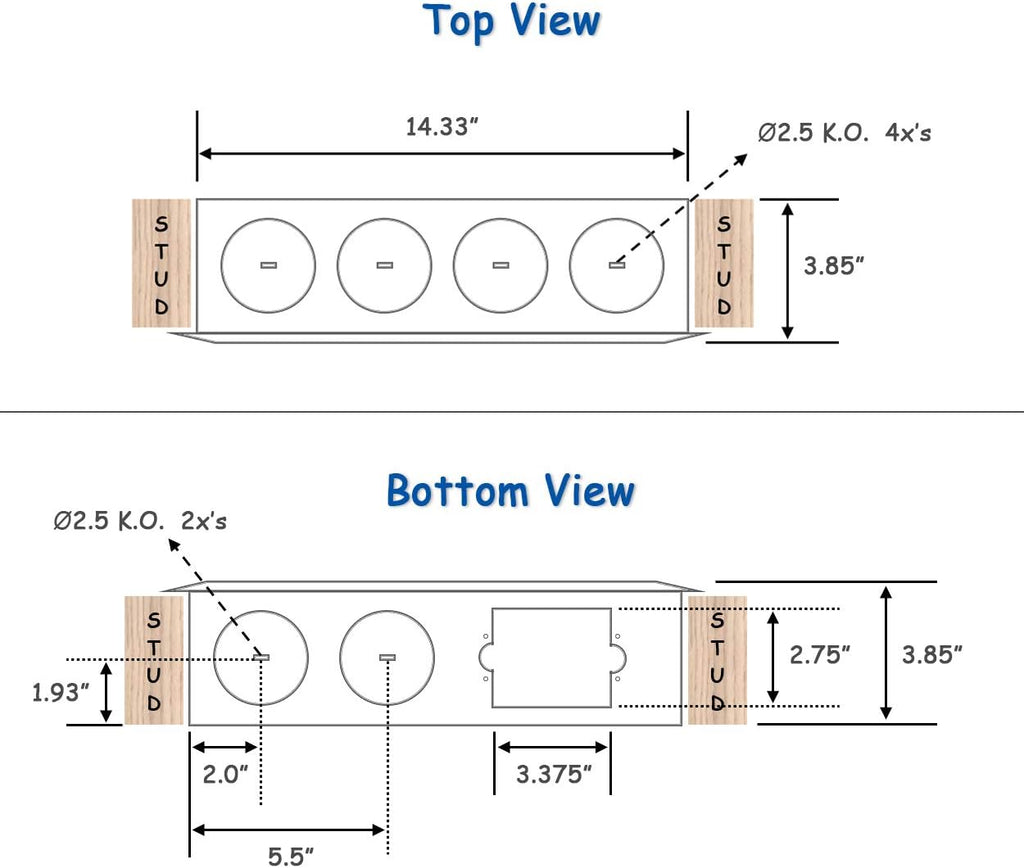 Structured Media Cabinet Interior Enclosure T3307