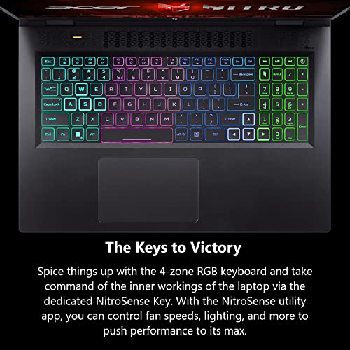 17.3" QHD 165Hz IPS Gaming Laptop with AMD Ryzen 7 7840HS, RTX 4060, 2TB SSD, 64GB RAM, Windows 11 Home D26325