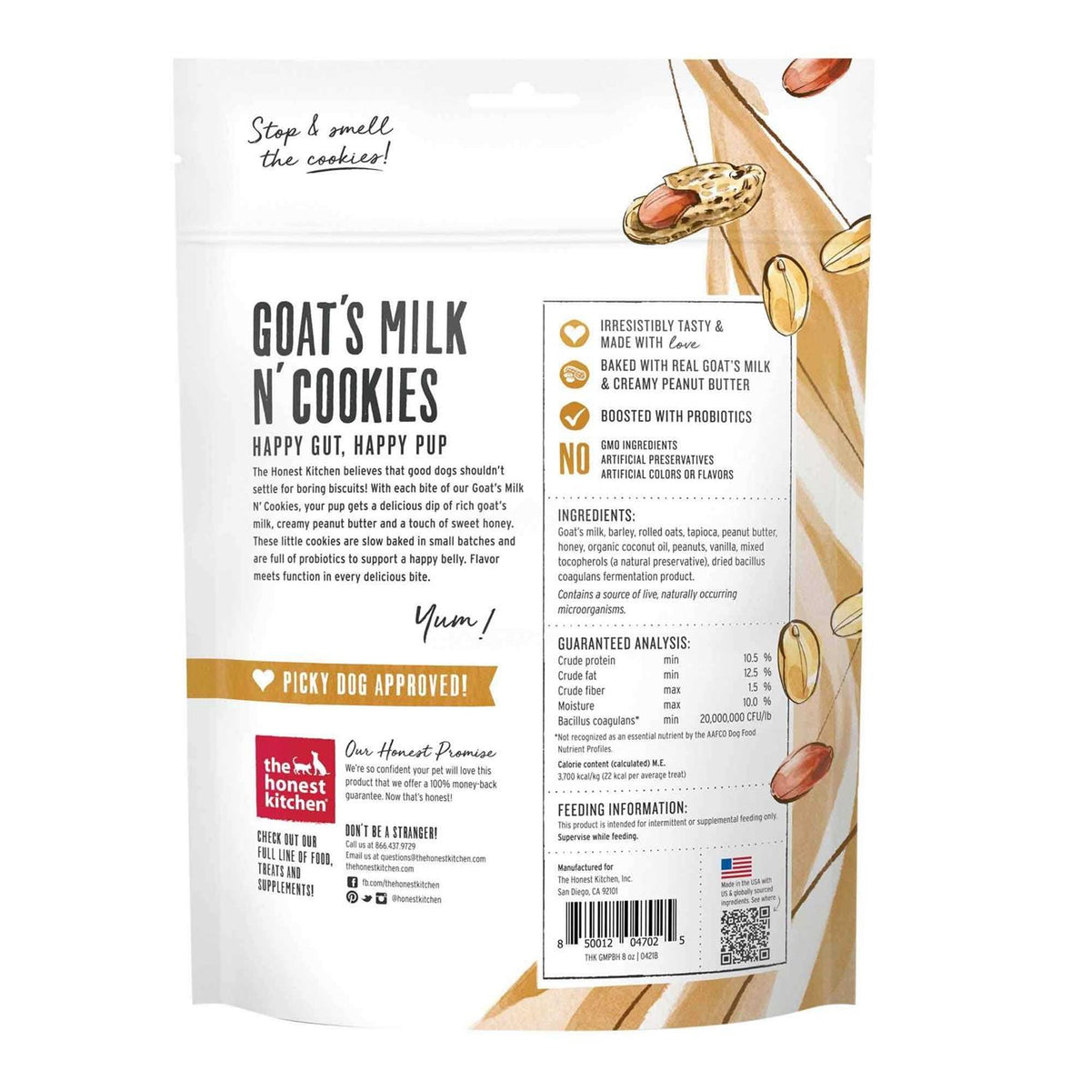 Dog Goat's Milk N' Cookies E4512