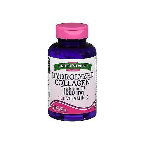Hydrolyzed Collagen Type I & III 1000mg 90 ct 6-Pack X594