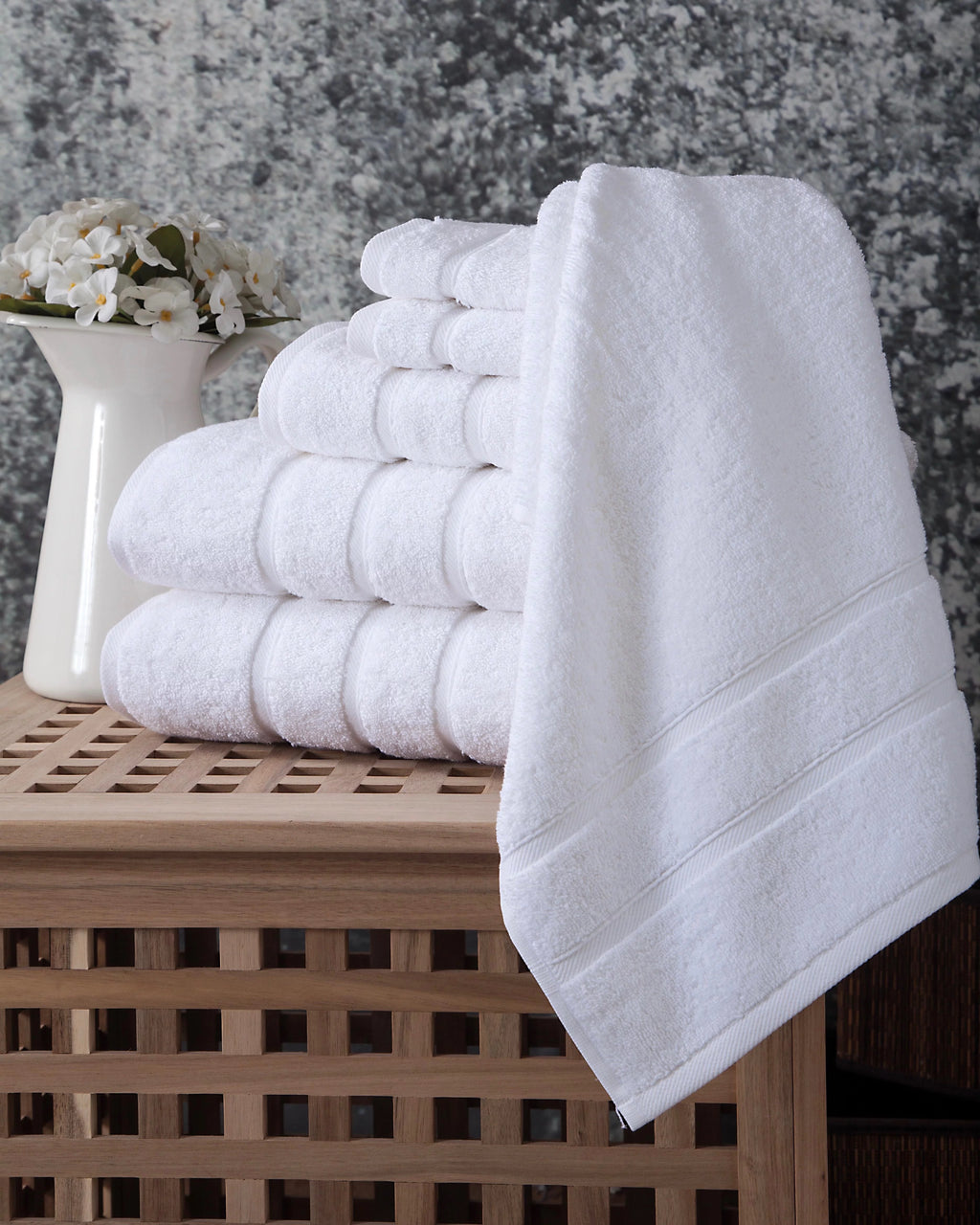 Turkish Cotton Bath Towels Set S7888