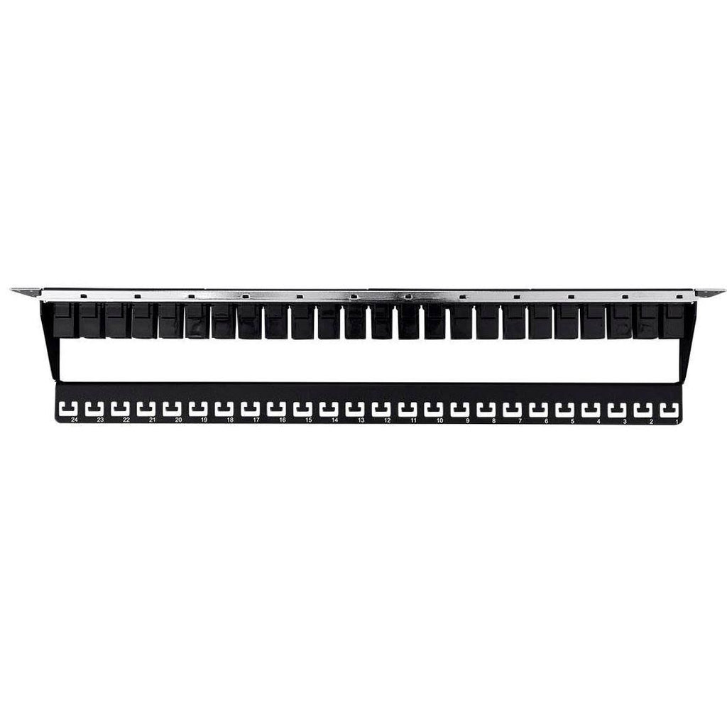 Cat6 1U Patch Panel with 24 Ports A111