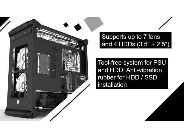 micro-ATX Gaming Case with Tempered Glass C961303
