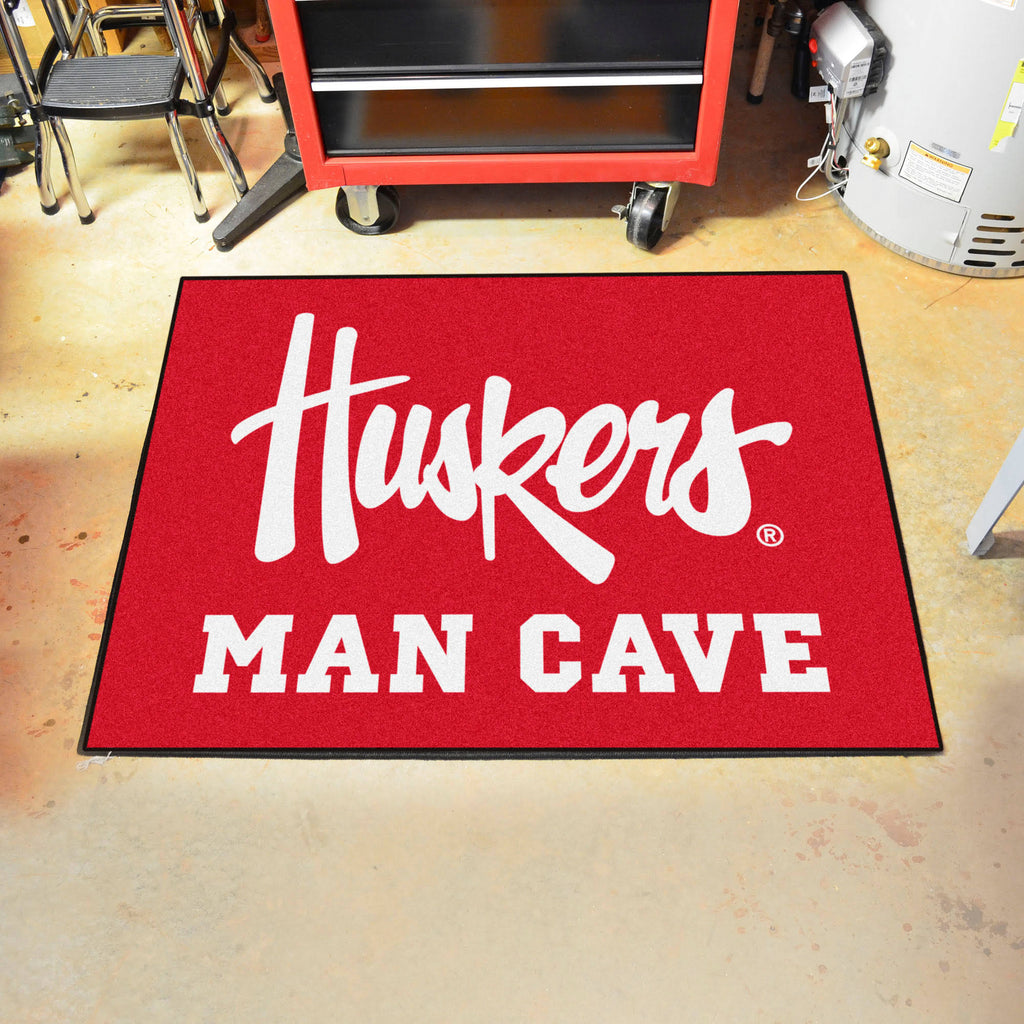 Nebraska Huskers Man Cave All-Star Mat Z127905