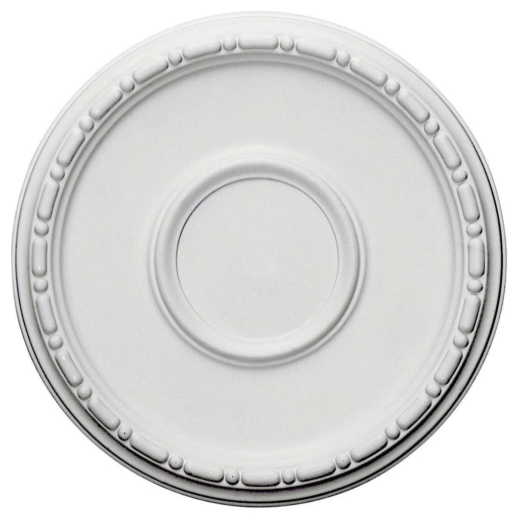 Hand-Painted Walnut Ceiling Medallion R787