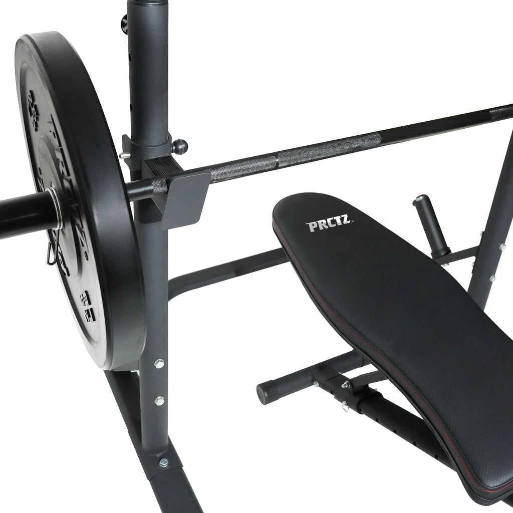 Two-Piece Olympic Weight Bench with Squat Rack M93815