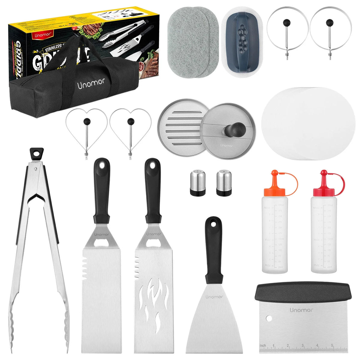 Stainless Steel Griddle Grill Tools Set R590837