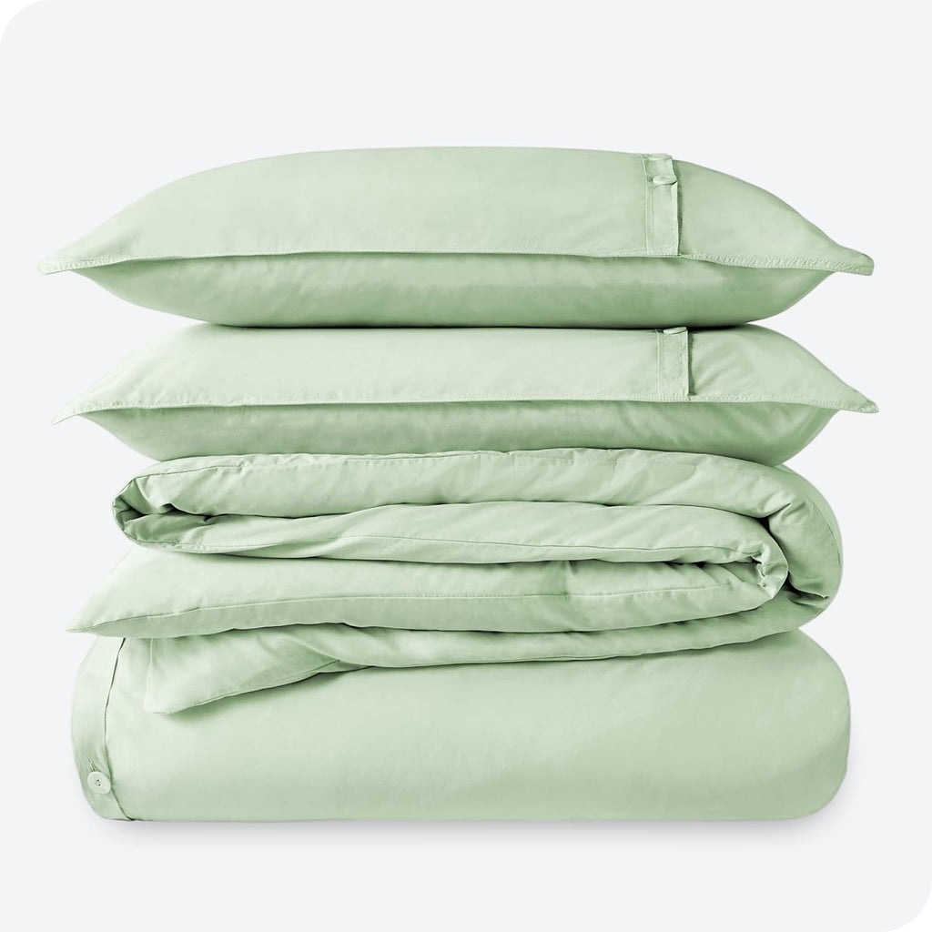 King/California King Organic Cotton Percale Duvet Cover Set G189