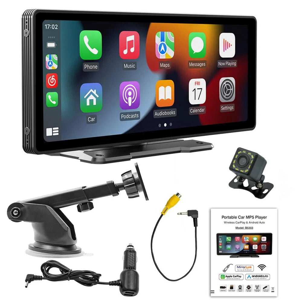 10.26 inch Dash Cam Rear View Camera IPS Color Screen Car DVR H107