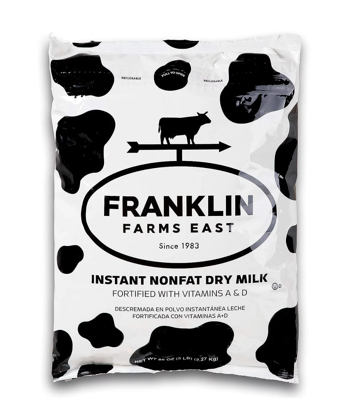 Instant Nonfat Dry Milk 5 Pound Bag R8284